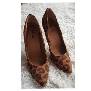 Mia leopard print Stilettos